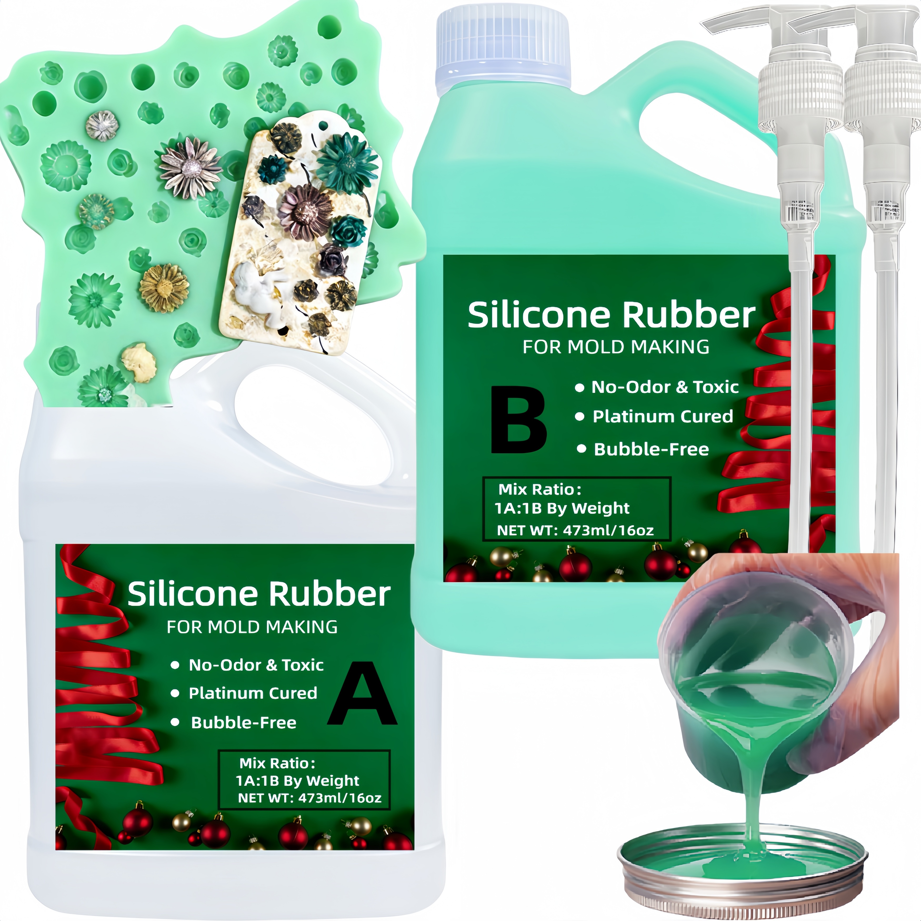 Soap Making Ratios - Platinum Cure Liquid Silicone Mold Making