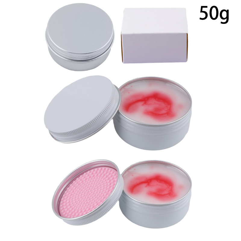 Soap Making Supplies - 50g Honey Peach Silicone Makeup Brush