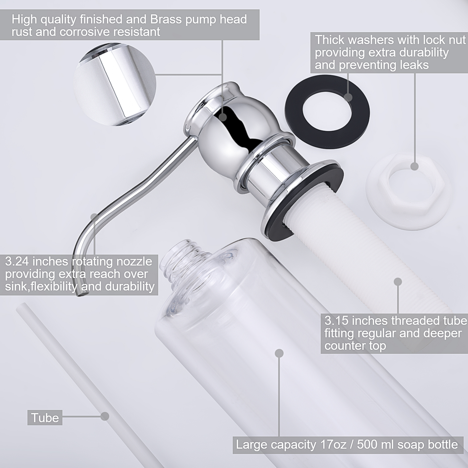 Samodra Liquid Soap Dispenser  – обзор и цена Oxide Pigment Soap