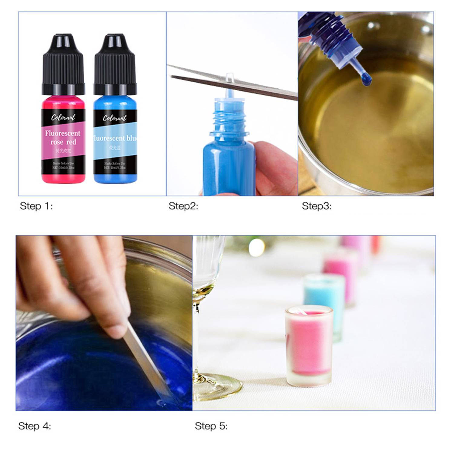 30 Colors Candle Dyes Pigment  – обзор и цена Soap Making Supplies