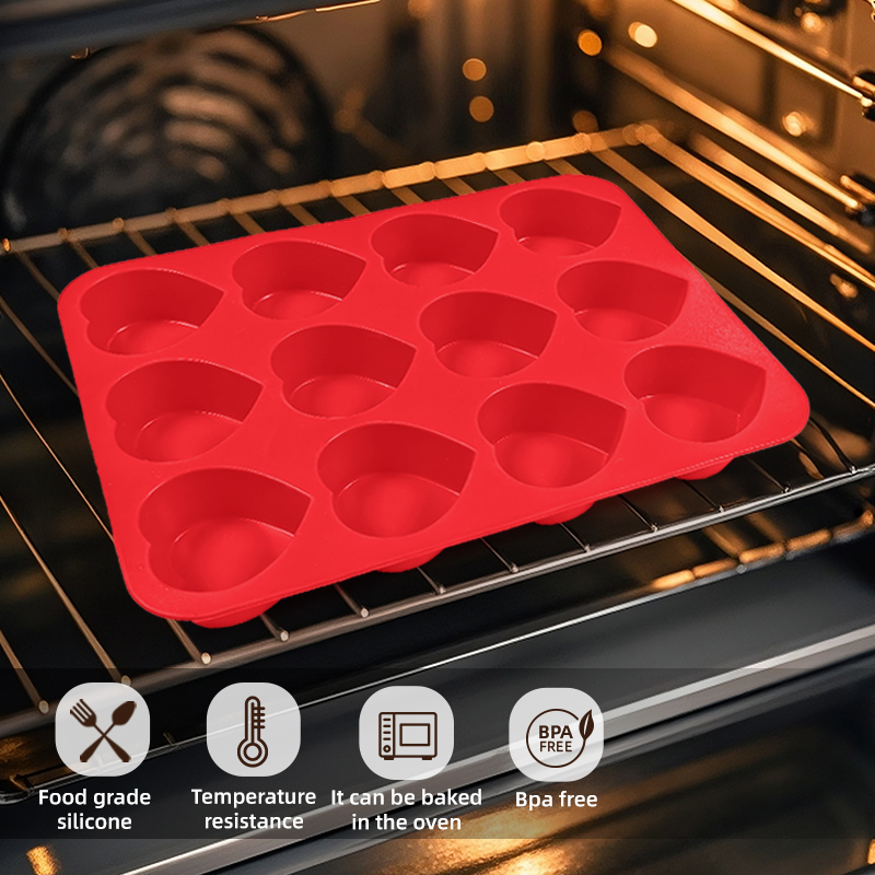 Silicone Heart Molds for Choco – обзор и цена Soap Making Supplies