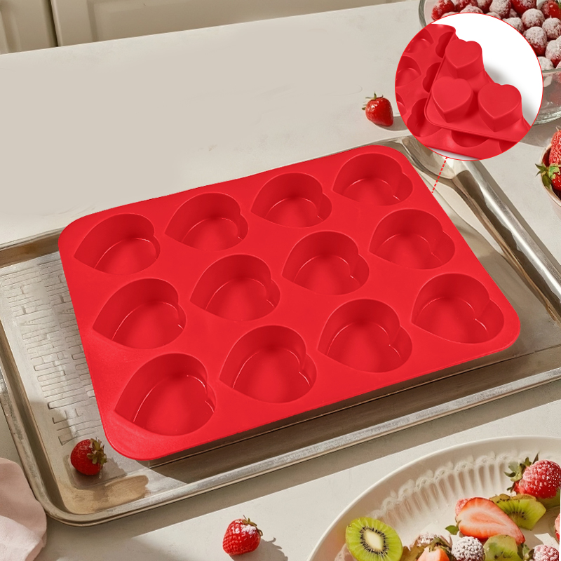 Silicone Heart Molds for Choco – обзор и цена Soap Making Supplies