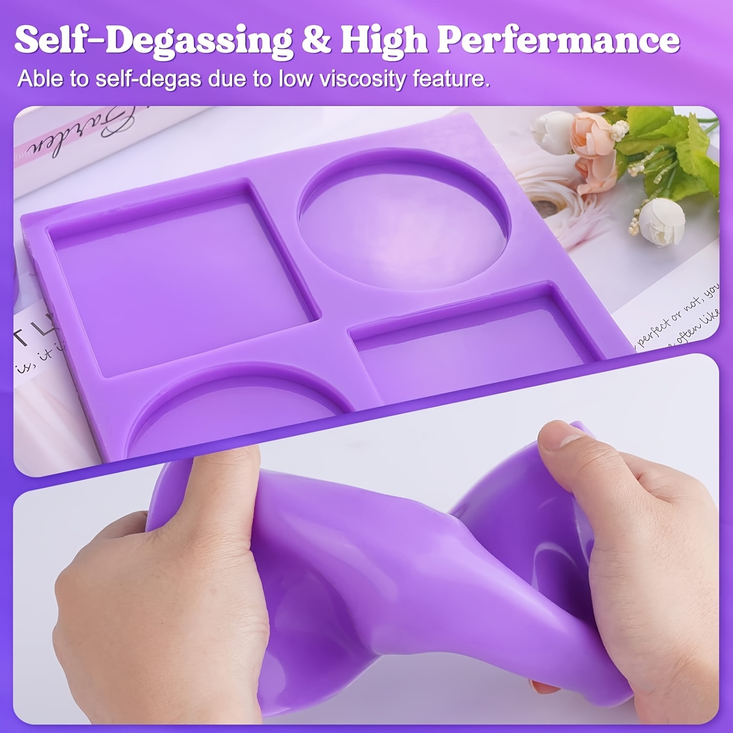 Purple Liquid Silicone Rubber  – обзор и цена Soap Making Ratios