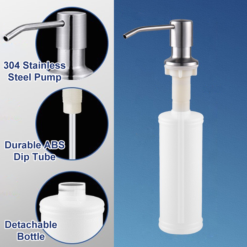 Stainless Steel Sink Soap Disp – обзор и цена Soap Making Machine At Home