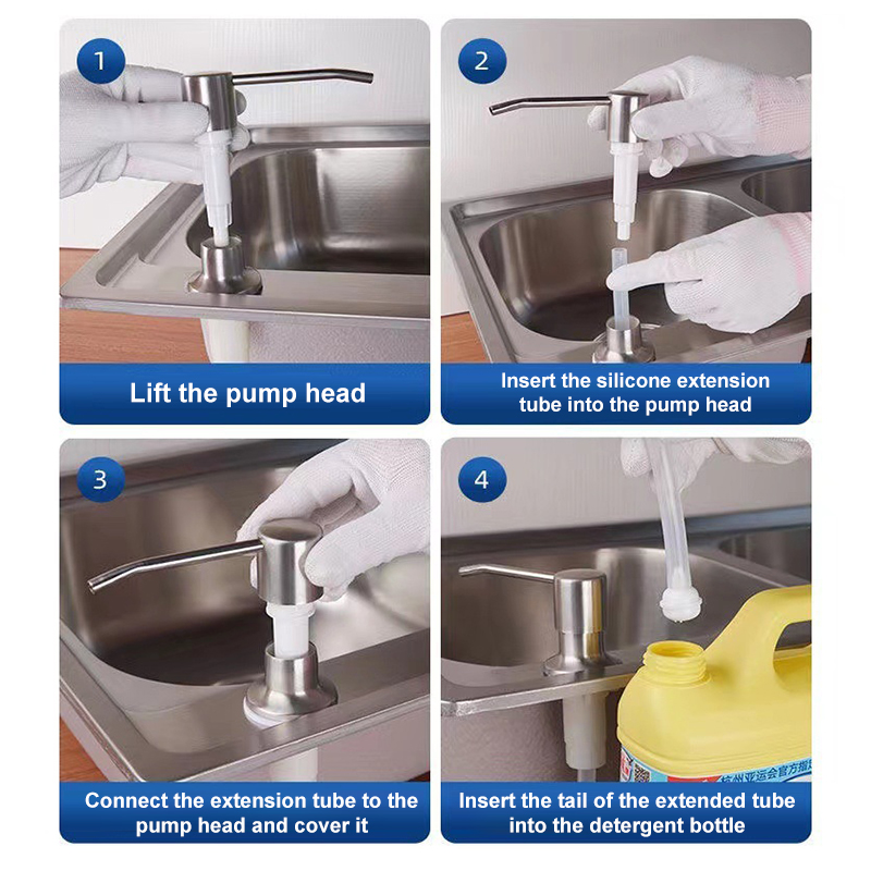 Stainless Steel Sink Soap Disp – обзор и цена Soap Making Machine At Home