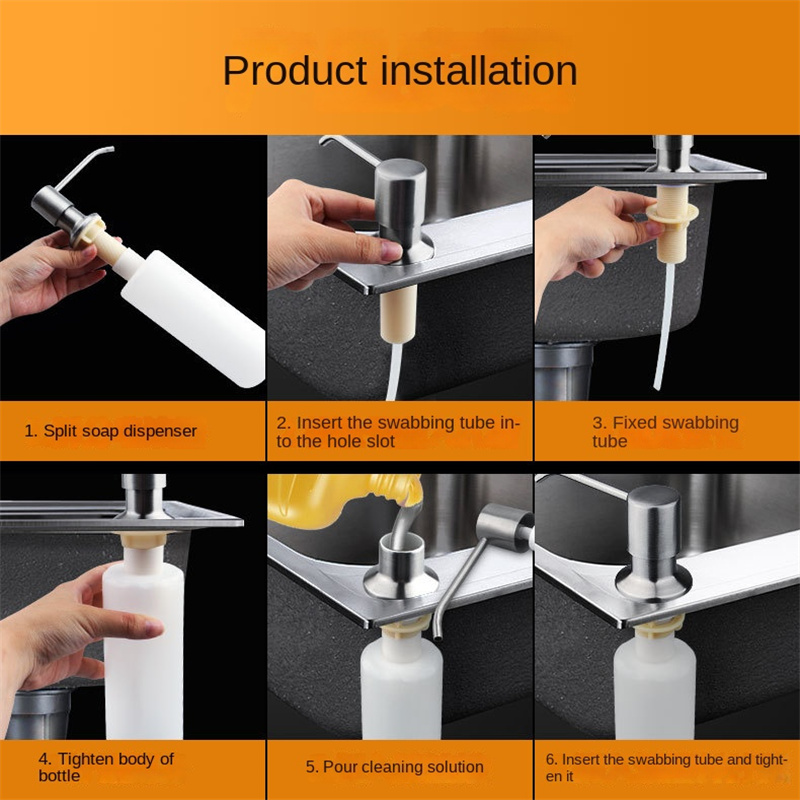 Stainless Steel Sink Soap Disp – обзор и цена Soap Making Machine At Home