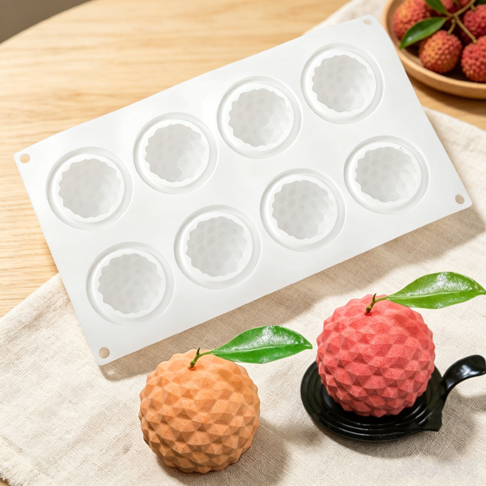 8‑Cavity Lychee Silicone Mold  – обзор и цена Soap Making Name