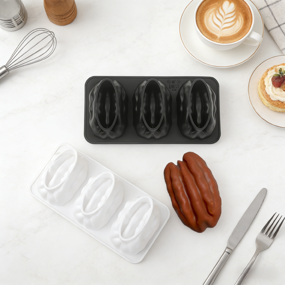 3 Cavity Pecan Silicone Mold H – обзор и цена Soap Making Supplies