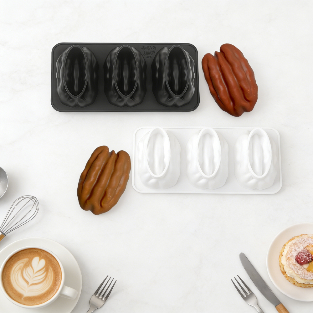 3 Cavity Pecan Silicone Mold H – обзор и цена Soap Making Supplies