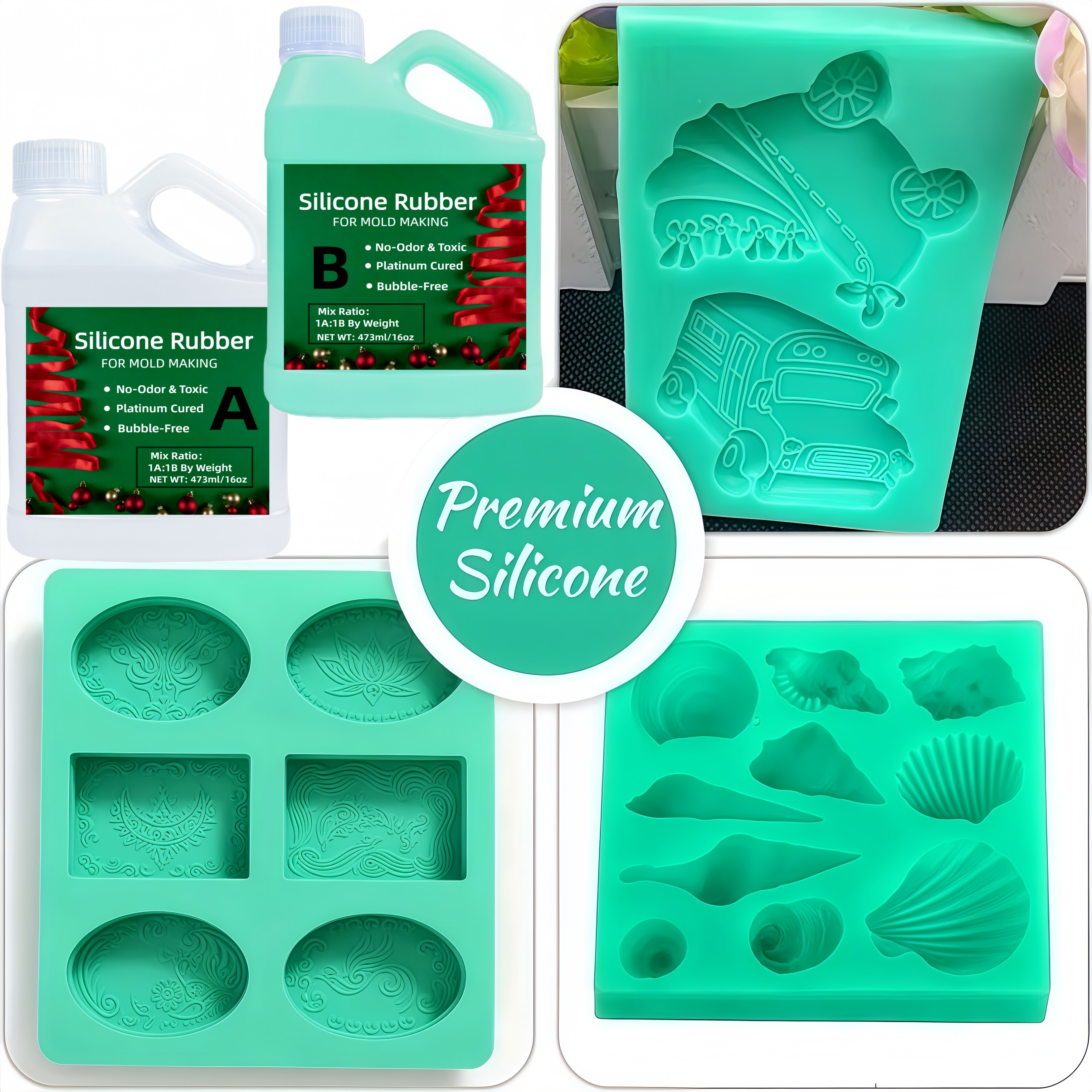 Platinum Cure Liquid Silicone  – обзор и цена Soap Making Ratios