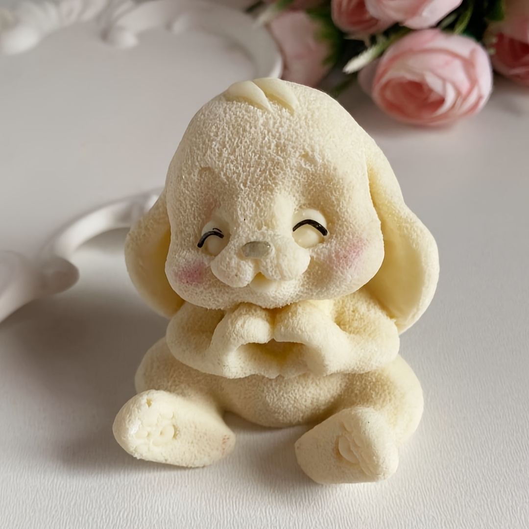 1pc Adorable Rabbit Resin Sili – обзор и цена Soap Making Material