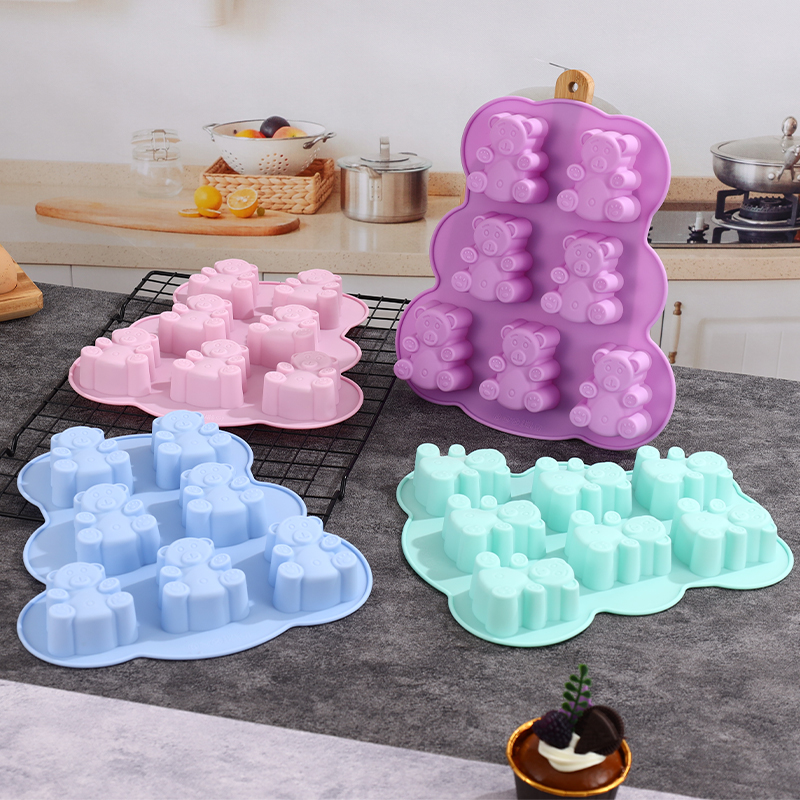 Silicone Gummy Bear Molds,Jell – обзор и цена Soap Making Material