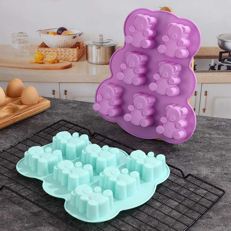 Silicone Gummy Bear Molds,Jell – обзор и цена Soap Making Material