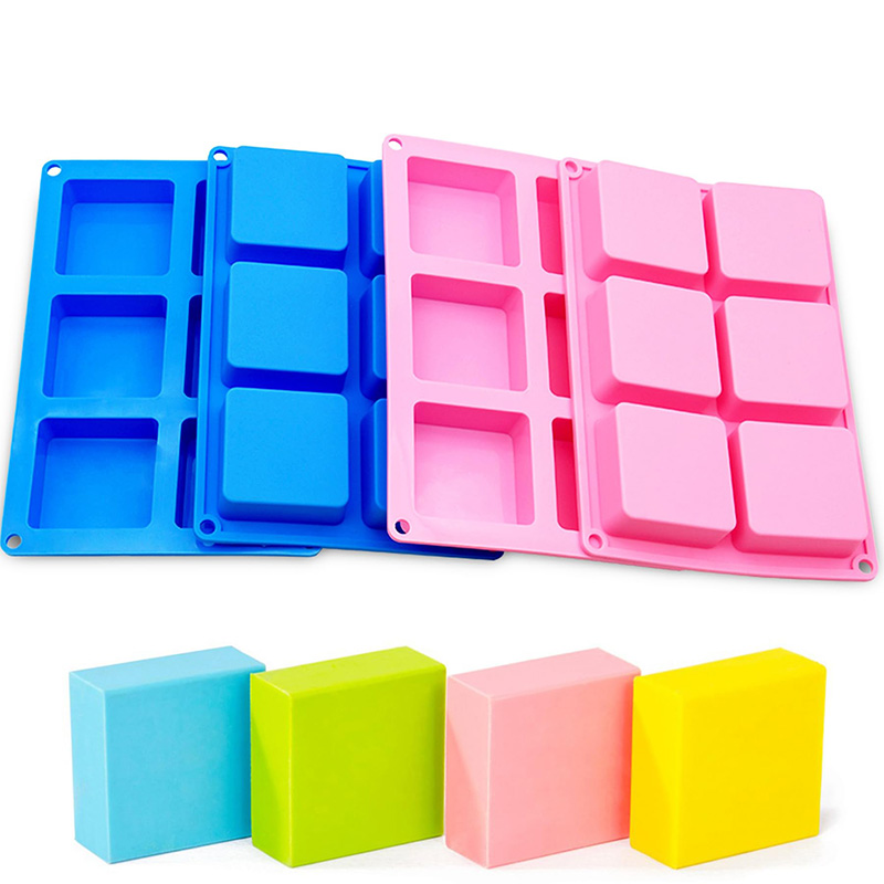 Square Soap Molds 6-Cavity Non – обзор и цена Soap Making Name