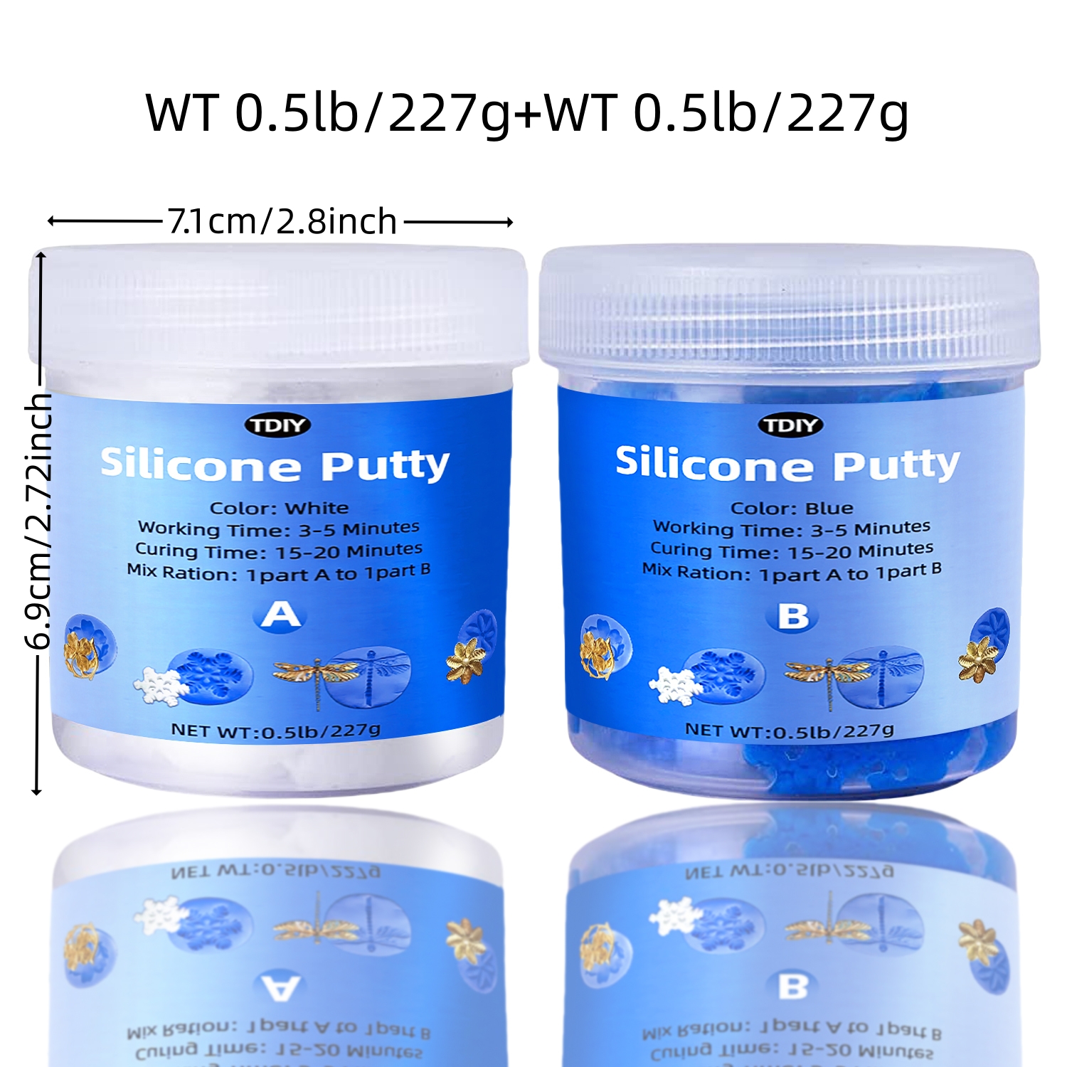 Silicone Putty for Reusable Si – обзор и цена Soap Making Ratios