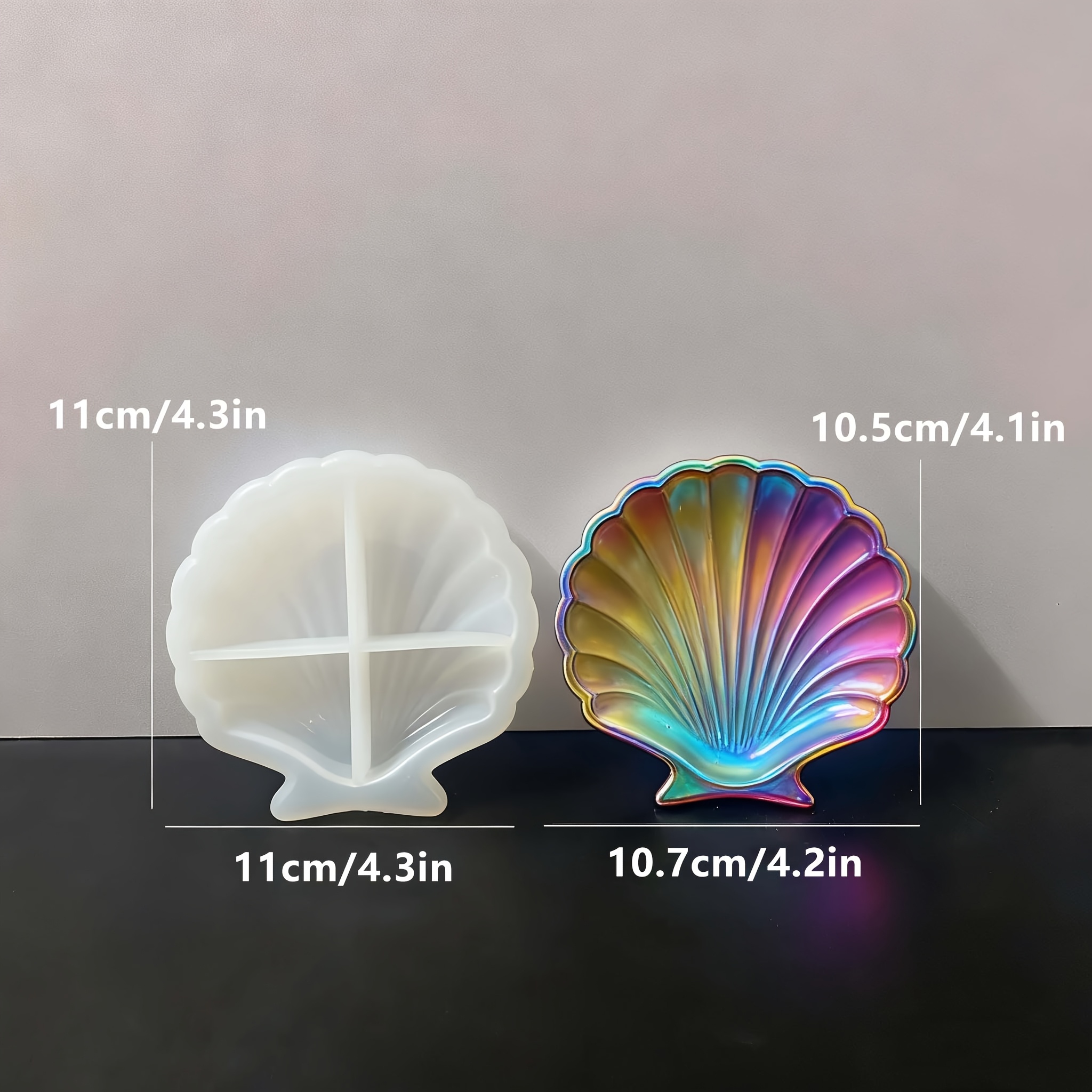 1 piece of silicone shell resi – обзор и цена Soap Making Material