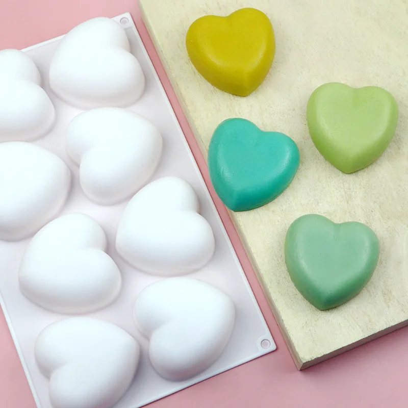 Love Heart Silicone Soap Mold  – обзор и цена Soap Making Diy