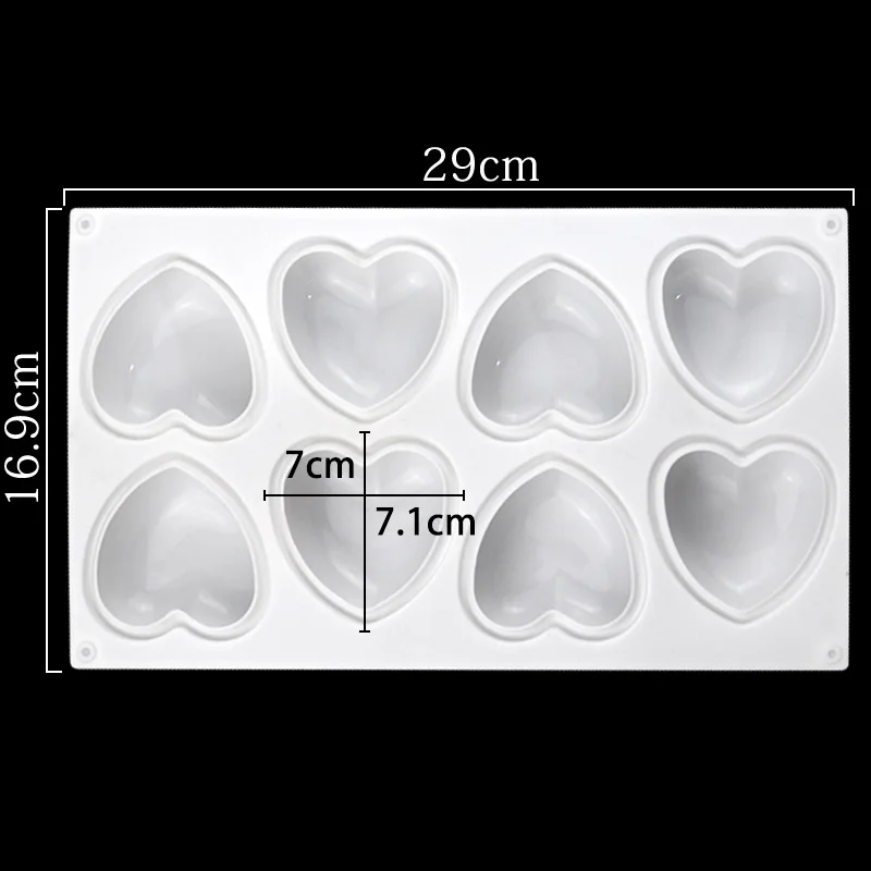 Love Heart Silicone Soap Mold  – обзор и цена Soap Making Diy