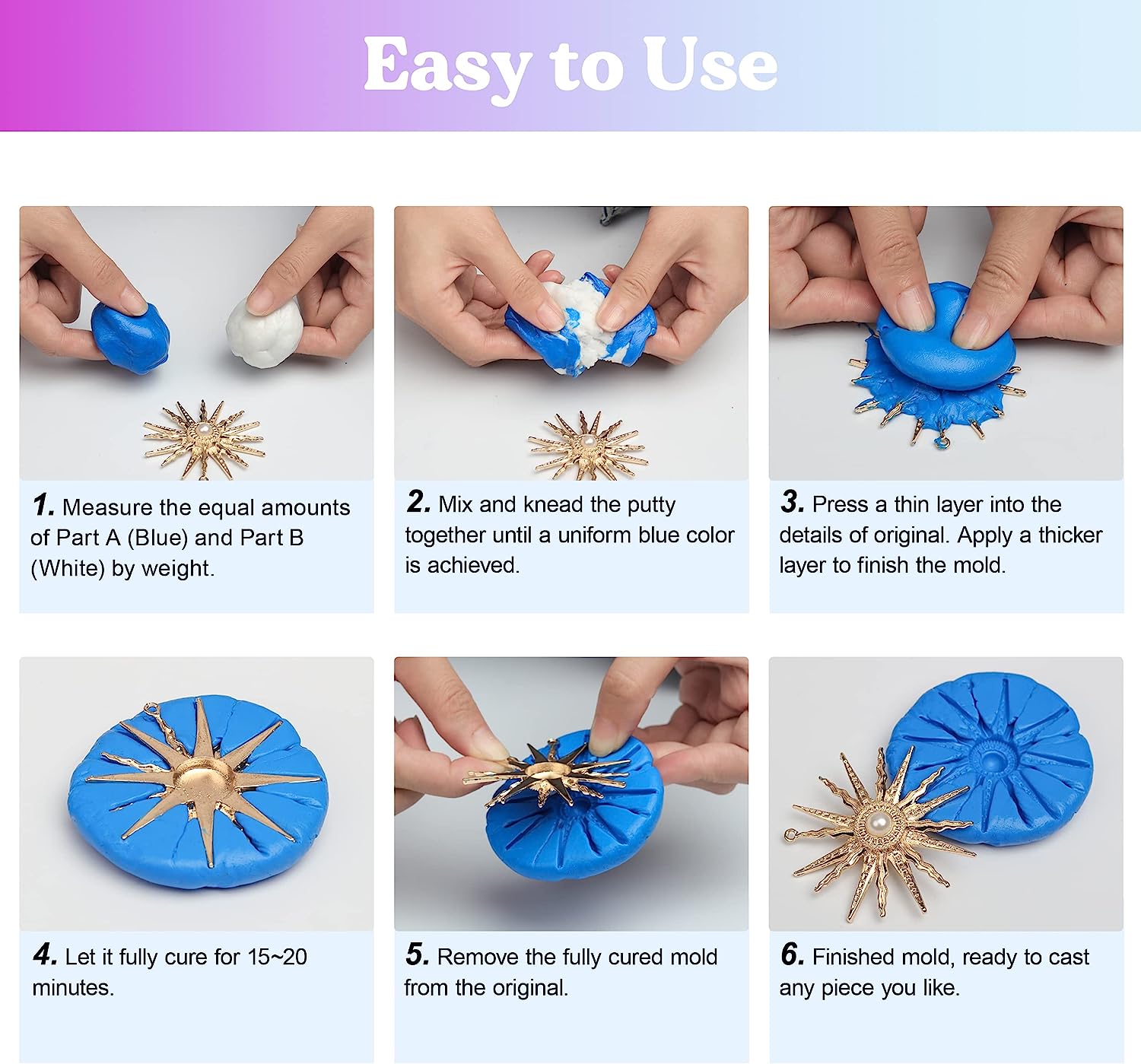 Silicone Putty Silicone Mold M – обзор и цена Soap Making Ratios