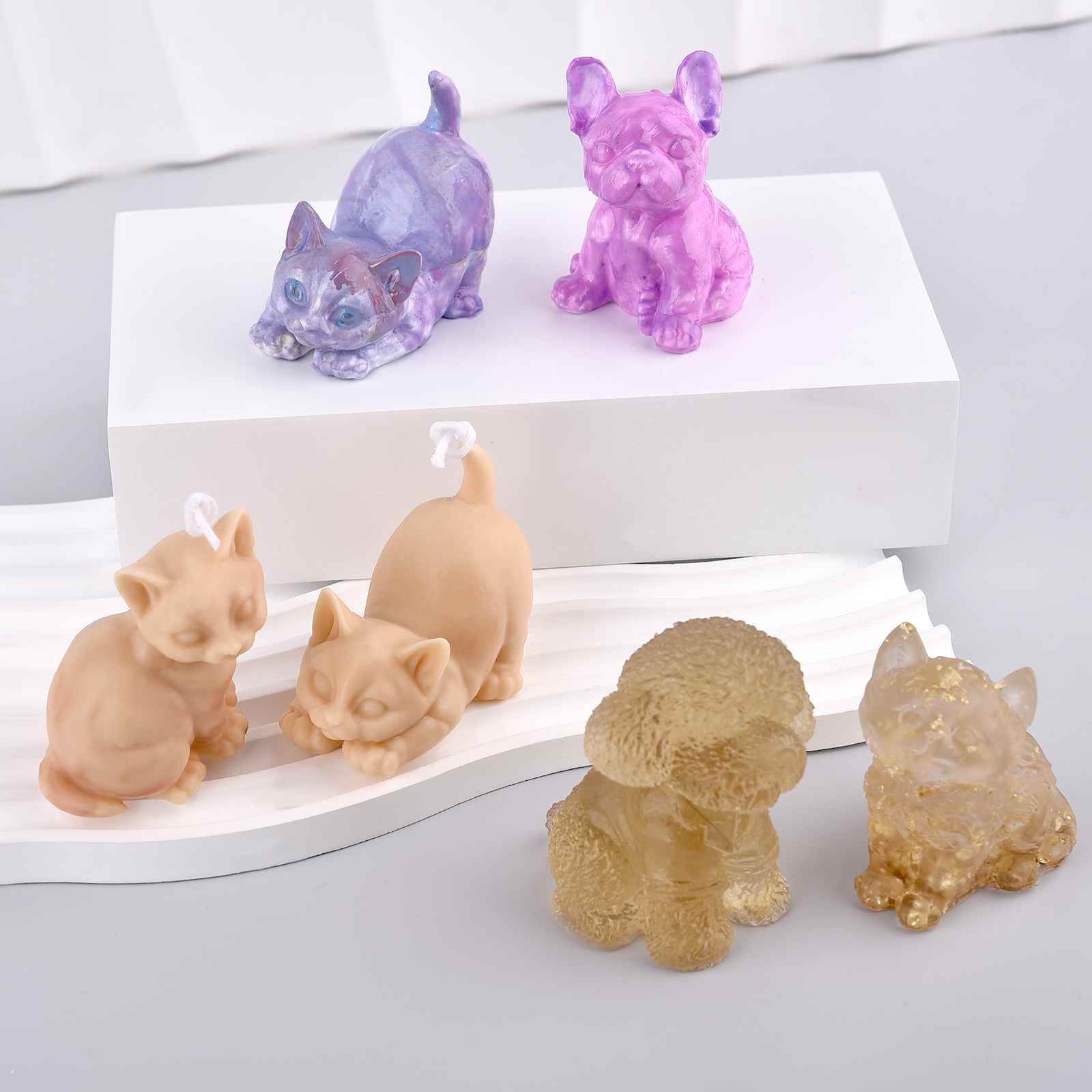 3D Dogs Cats Silicone Mold For – обзор и цена Soap Making Diy