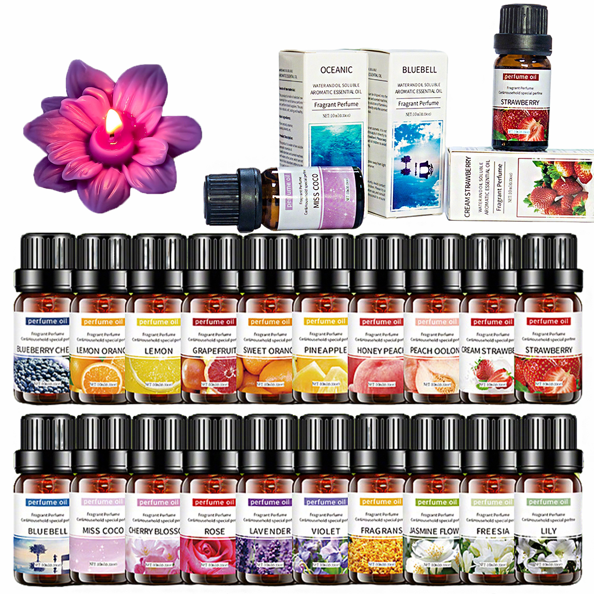 10Ml Aromatherapy Essential Oi – обзор и цена Soap Making Oils Wholesale