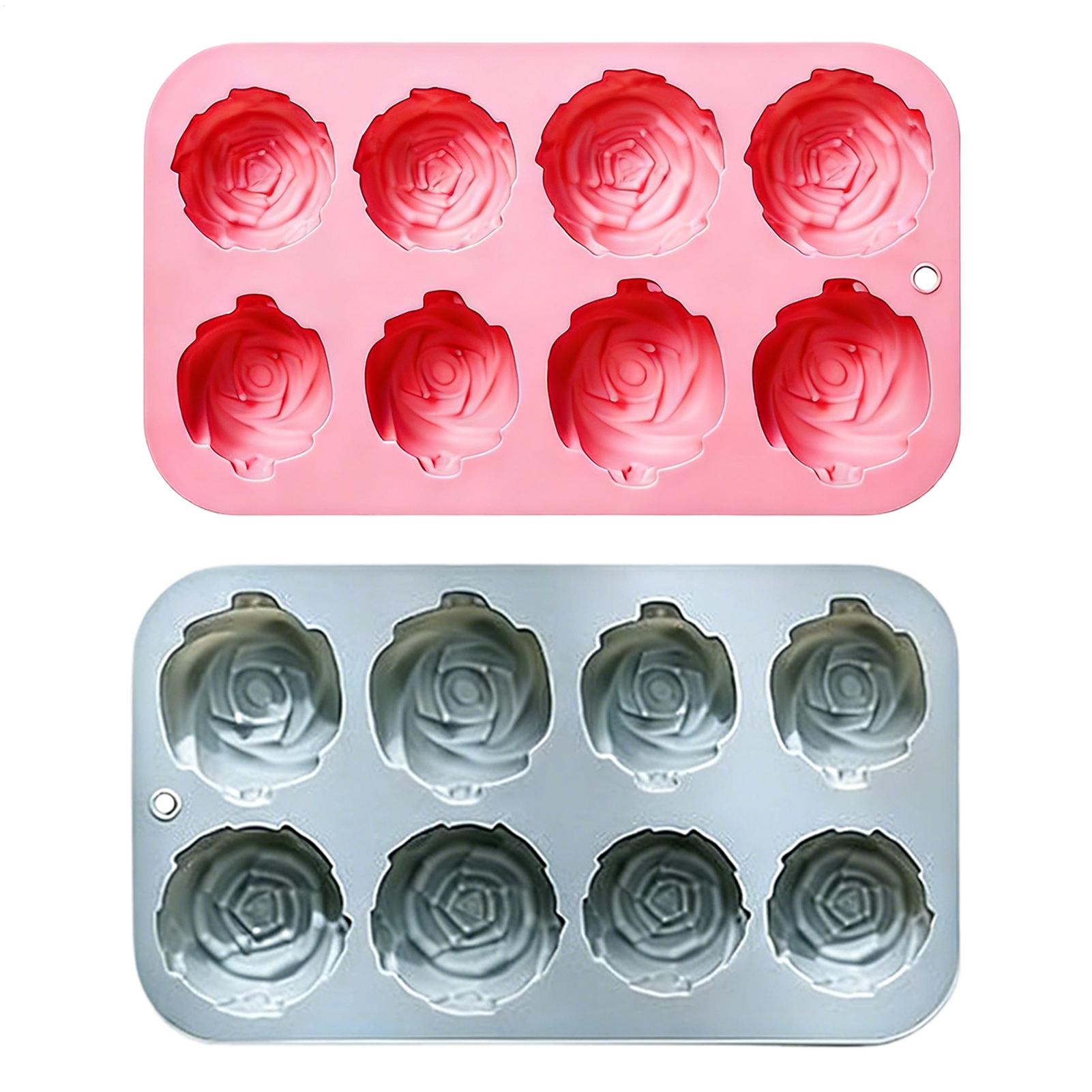 8 Holes Rose Flower Silicone M – обзор и цена Soap Making Diy