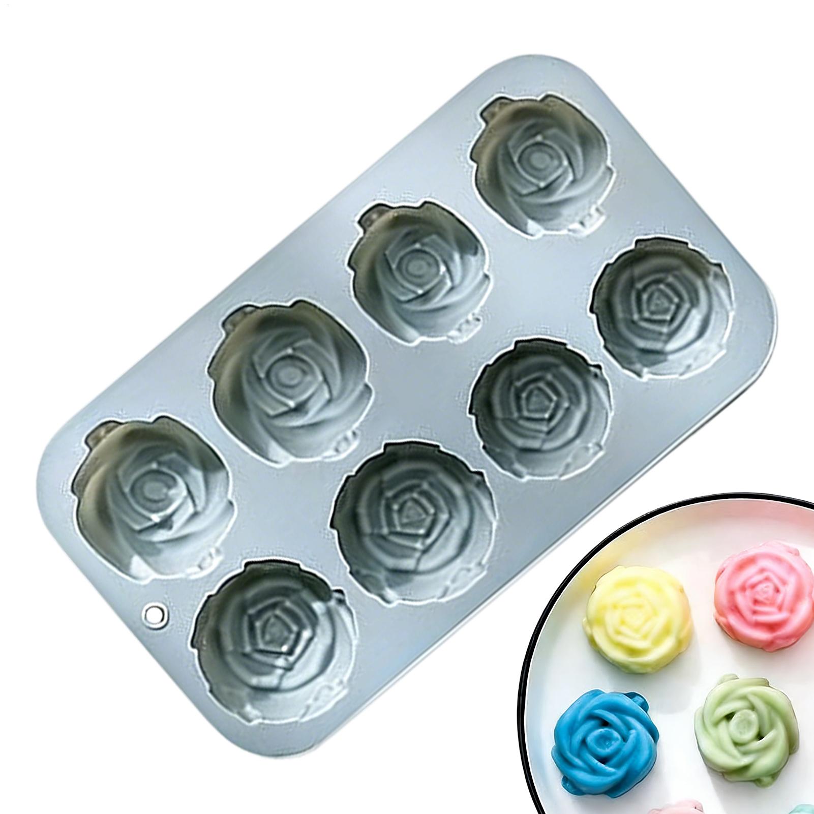 8 Holes Rose Flower Silicone M – обзор и цена Soap Making Diy