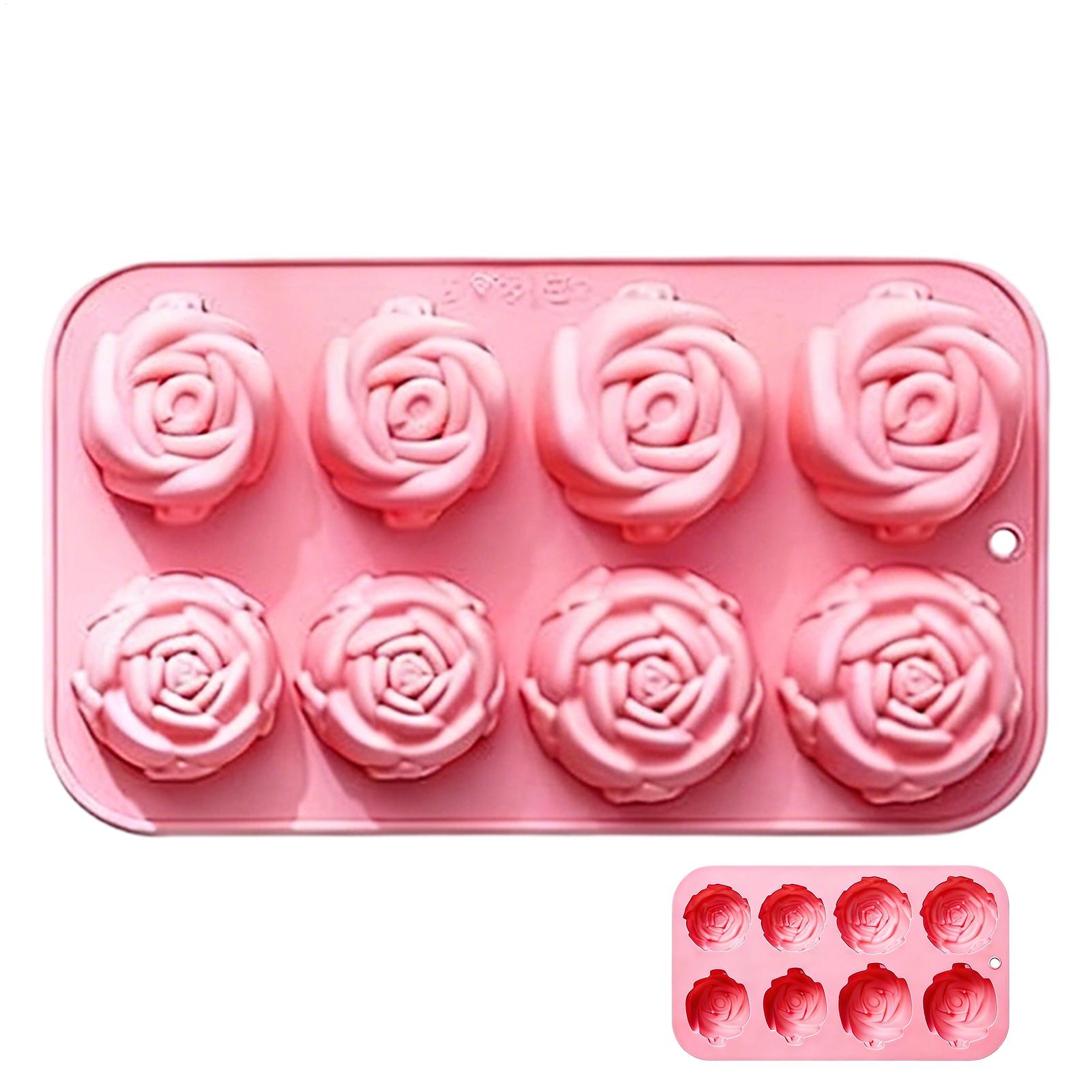 8 Holes Rose Flower Silicone M – обзор и цена Soap Making Diy