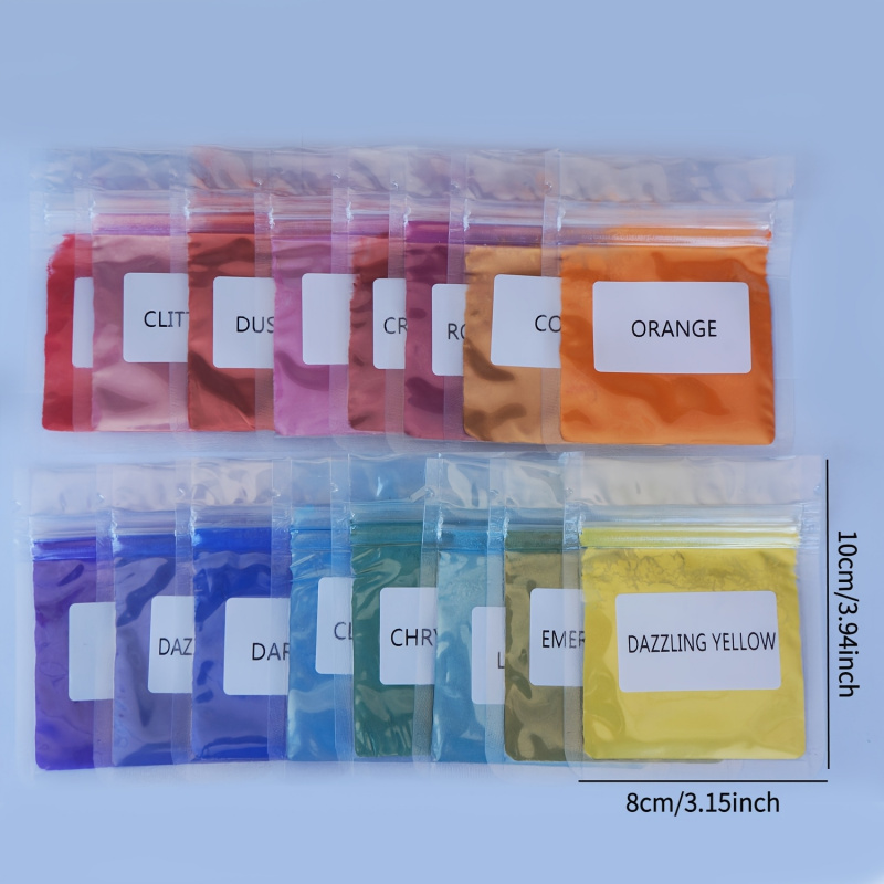 16Color Mica Powder Set，Per Pa – обзор и цена Oxide Pigment Soap