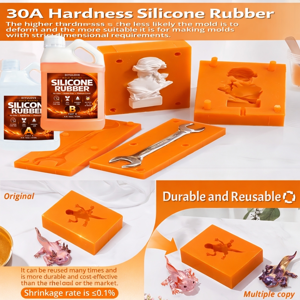Liquid Silicone Rubber Kit,Hig – обзор и цена Soap Making Material