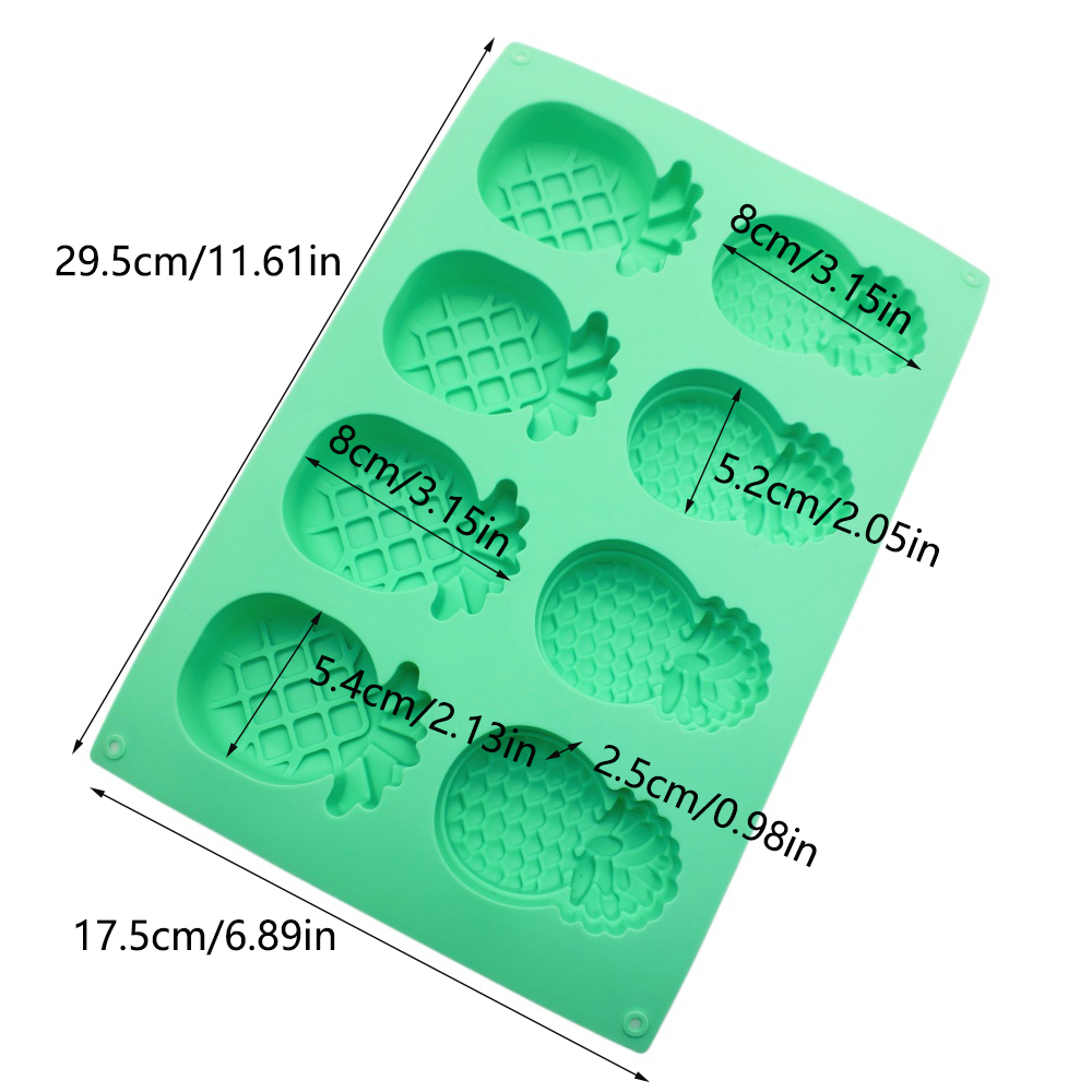 Pineapple Shape Silicone Cake  – обзор и цена Soap Making Supplies