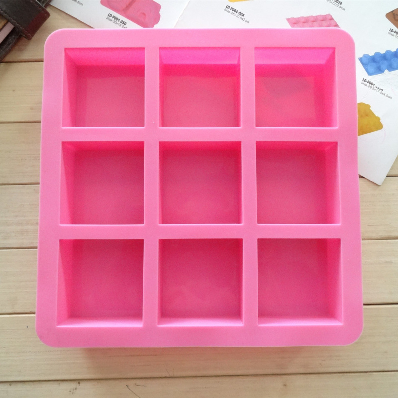 Square Silicone Cake Molds Cer – обзор и цена Soap Making Diy