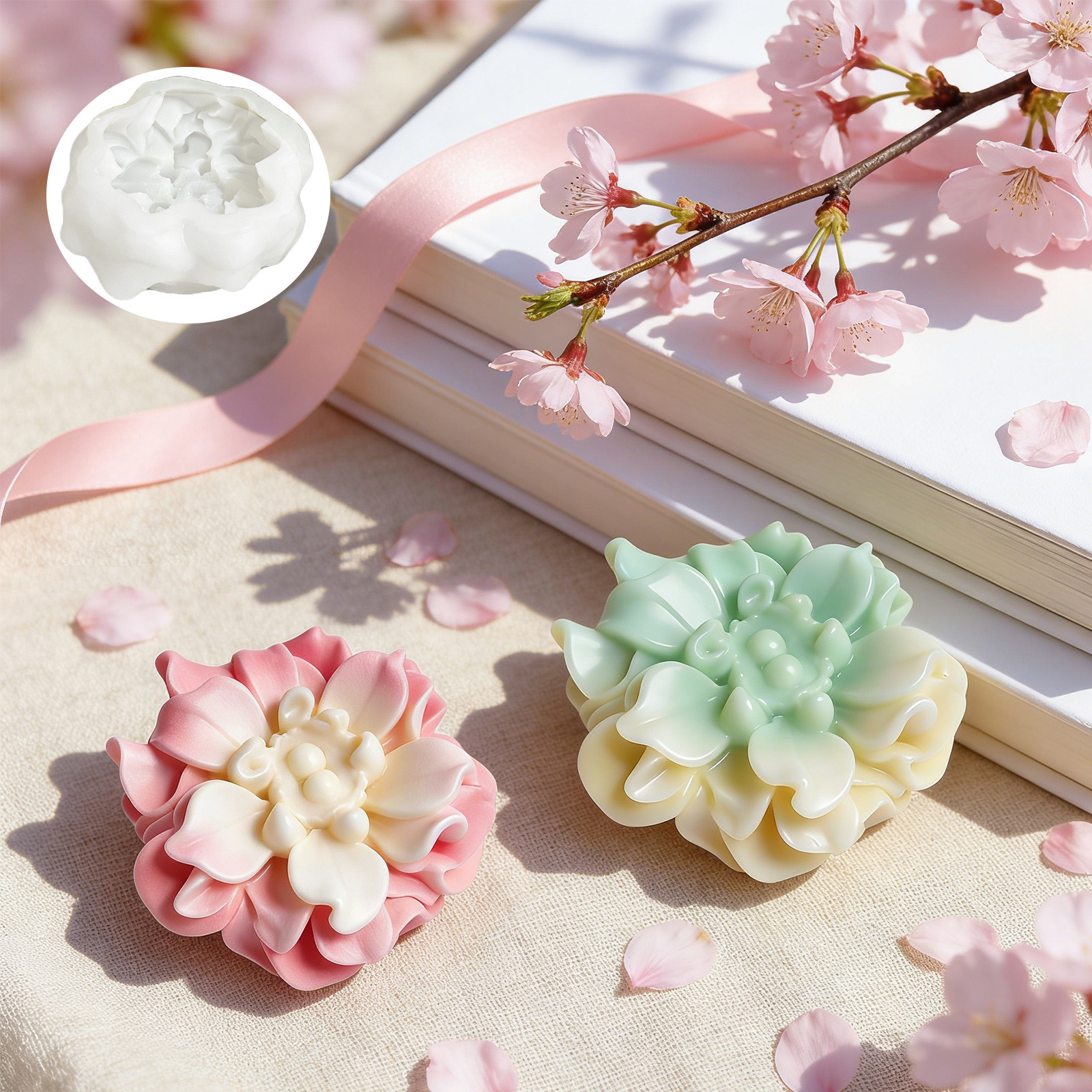 Silicone Mold Flower Shape 3D  – обзор и цена Soap Making Hobby