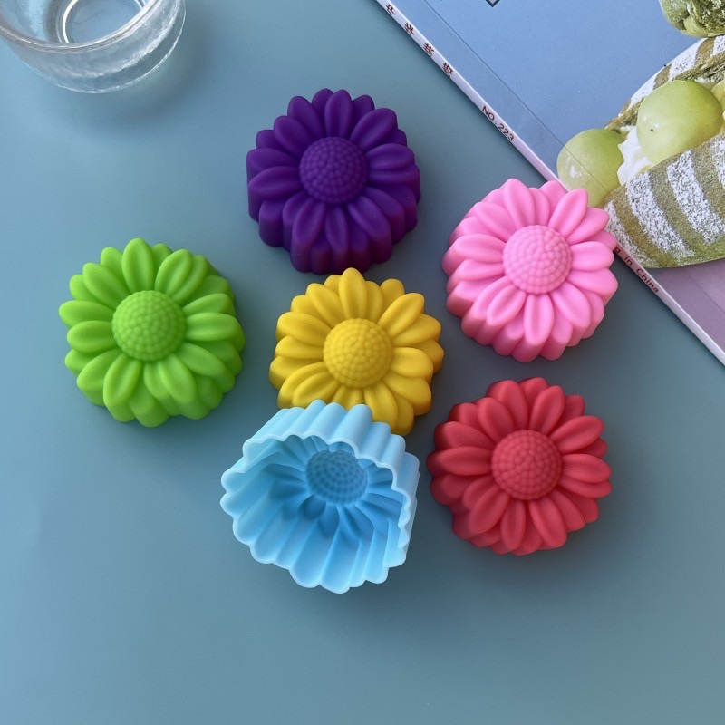 6 Pcs Set Non-Stick Flower Des – обзор и цена Soap Making Material
