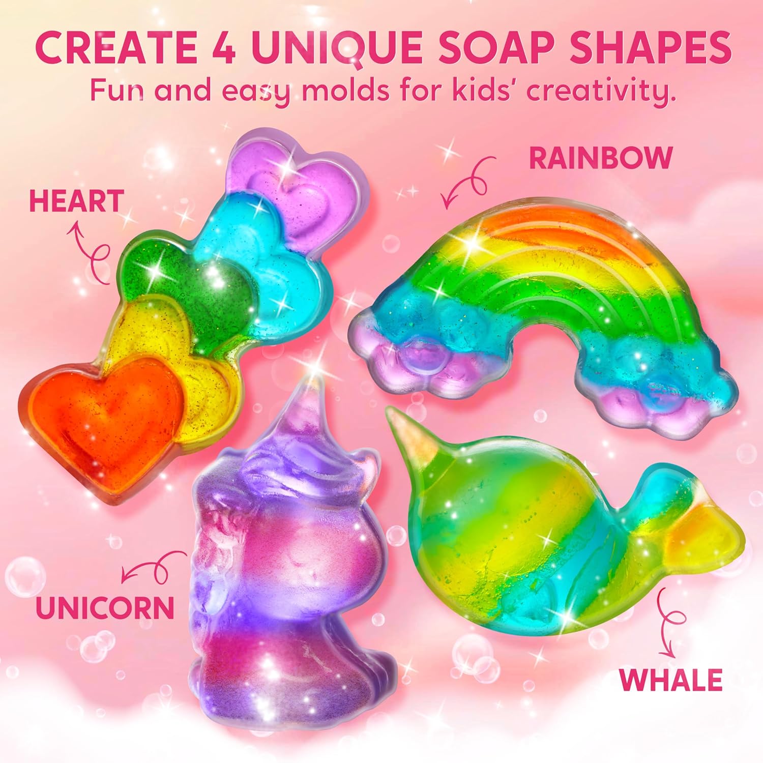 JOYFY Unicorn Soap Making Kit  – обзор и цена Soap Making Diy