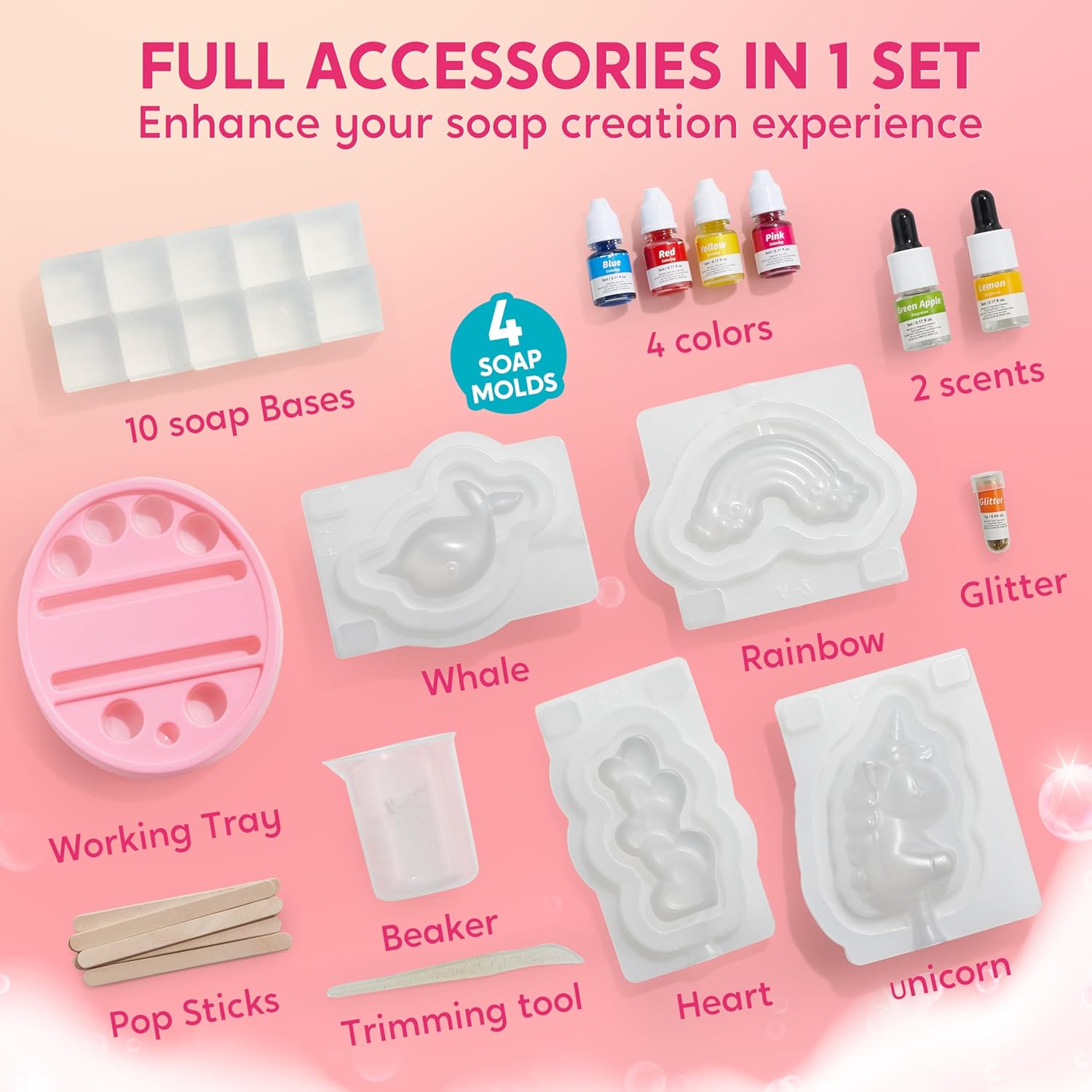 JOYFY Unicorn Soap Making Kit  – обзор и цена Soap Making Diy