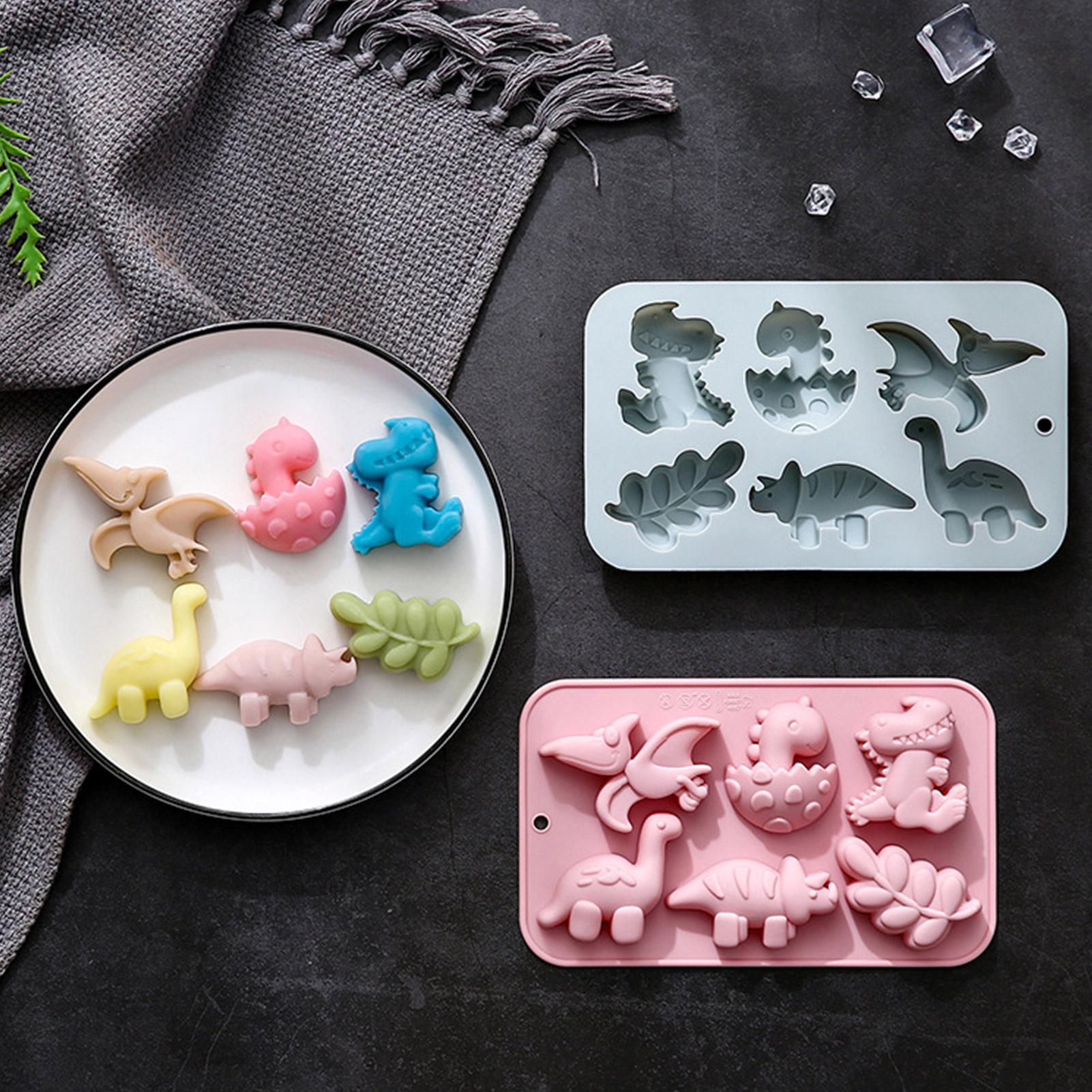 Silicone 6 Cavities Dinosaur J – обзор и цена Soap Making Material